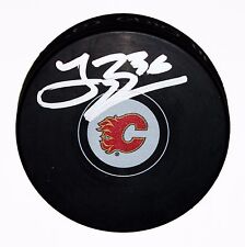 TROY BROUWER SIGNED CALGARY FLAMES Puck NHL STAR HOCKEY AUTOGRAPHED +COA picture