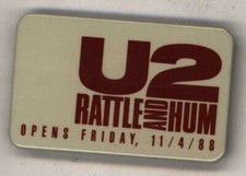 1988 U2 Rattle And Hum Film 2 3/4