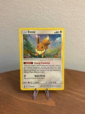 Pokémon TCG Eevee 101a/149 🌀Swirl🌀 Sun & Moon Cosmos Holo Single picture