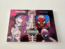 2015 UD Marvel Vibranium Double Patches Spider-Gwen Ultimate Spider-Man Card picture