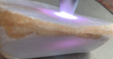 RARE 1.04LB Natural Lavender Icy Burmese Jadeite Rough Slab - UNTREATED Type A picture