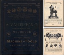 Orig. 1894 A. Vautier & Company Hand & Foot Power Tool Catalogue - mjdtoolparts picture