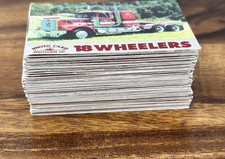 EIGHTEEN 18 WHEELERS SERIES 1 (BON AIR) 80 Cards 1994 picture
