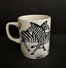 Vintage Safari Zeba Monkey Coffee Mug Cup Hand Painted Intre Art picture