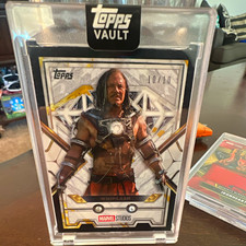 Topps 2026 Marvel Studios Iron Man 2 Whiplash MD-51 Insert 10/10 with 2 💎 💎 picture