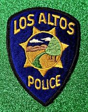 Los Altos Police California CA Shoulder Patch (1st Issue) ~ Vintage ~ RARE picture