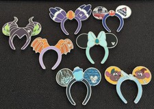 WDW Disney 2026 Wave A Hidden Mickey Ears Headbands Set/W Chaser & Super Chaser picture