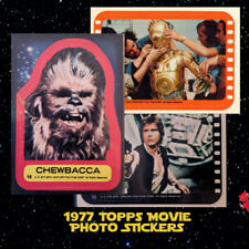 1977 TOPPS STAR WARS Trading Cards - Sticker Series - U Pick Complete Your Set picture
