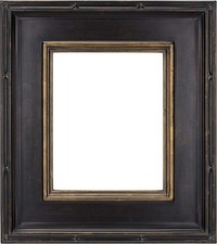 Antique Black & Silver 8x10 Museum Plein Aire Picture Frame - Open Back picture