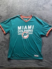 Miami Dolphins men’s XXL T-shirt, Mitchell and Ness 629 picture
