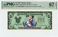 1997 $5 Disney Dollar Goofy PMG 67 EPQ (DIS48) picture