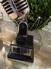 Women in Music City Awards Metal Microphone Trophy Desk Display Collectible picture