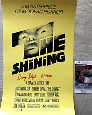 Danny Lloyd signed autographed Shining 11x17 movie poster inscribed REDRUM (JSA) picture