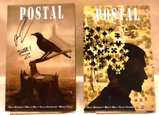 Postal Vol. 1 + 2 Signed 2X Matt Hawkins + Isaac Goodhart TPB Lot VF+/NM- picture