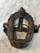 CIRCA 1910'S-20'S ANTIQUE SPIDER MAN CATCHERS MASK picture