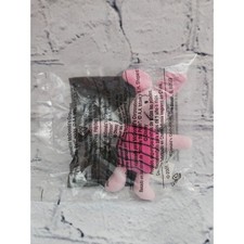 Vintage 2001 McDonald's Disney Winnie the Pooh Piglet Plush Toy NIP Sealed picture