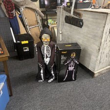 Spirit Halloween Lil Skelly Bones retired Halloween Animatronic Prop ( Tested ) picture