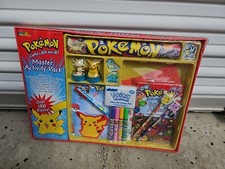 VINTAGE Pokemon 1999 Roseart MASTER Activity PACK picture