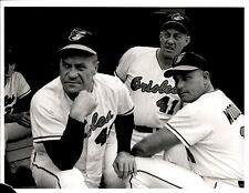 PF31 1966 Orig Photo ORIOLES WORLD SERIES HANK BAUER SHERM LOLLAR GENE WOODLING picture