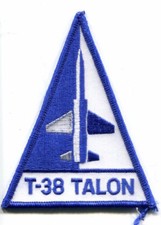 USAF Northrop T-38 Talon Patch US seller Trainer AETC NASA Astronauts Pilot UPT picture