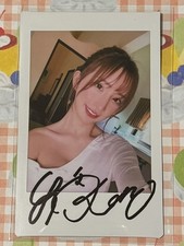 Karen Yuzuriha Autograph Cheki Photo Limited Japan picture