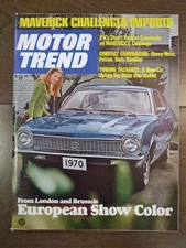 Motor Trend Magazine May 1969 Stuart Perkins Chevy Nova Maverick picture