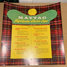 Vintage Maytag Highlander Electric Dryer Model 66CB Advertisement Form No. 218-B picture