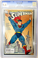 Superman #226 2006 CGC 9.4 Infinite Crisis JSA App Superman Origin “Photo” Album picture