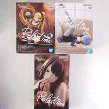 Re:Zero Relax Time Priscilla Rem Elsa Figure Set of 3 Banpresto Japan picture
