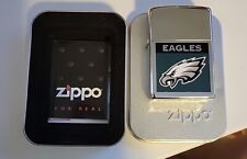 Zippo Cigarette Lighter NFL Philadelphia Eagles Emblem Football  picture