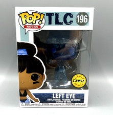 🔥 Funko Pop TLC Left Eye #196 CHASE Translucent Lisa Lopes Rocks +Pop Protector picture