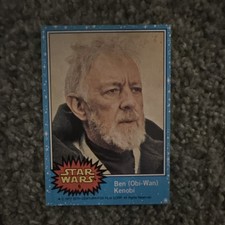 Topps 1977 Star Wars Base Set #6 Ben (Obi-Wan) Kenobi Trading Card NM picture
