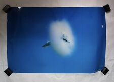 1990s “F-14 Cracks The Sound Barrier” by Tom Twomey Color Glossy Poster (29.75”) picture