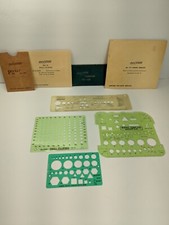 VTG Lot of 4 RapiDesign No. 313, 128, 73, and 50 Wiring, Eclipses Template picture