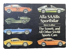 Saab Sonett & Sports Cars Book Bjorn Svallner Vintage HC Collector Auto EUC picture