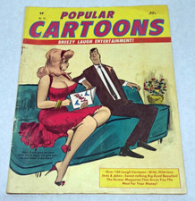 January 1968 POPULAR CARTOONS #10 w/ Raquel Welsh - Girlie / Pinup / Humor picture