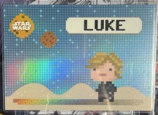 2026 Topps Chrome Star Wars Luke Skywalker Bonus Stage - Case Hit SSP #BO-LUKE picture