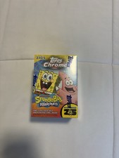 2025 Topps Chrome SpongeBob 25th Anniversary Value Box Blaster Factory Sealed picture
