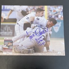 Miguel Cabrera Detroit Tigers Signed 16x20 Inscribed Photo JSA Certified picture