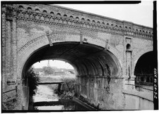 Savannah Georgia 1853 Brick Arch Viaduct Central of Georgia Railway Canal picture