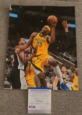 MYLES TURNER SIGNED 8X10 PHOTO INDIANA PACERS C PSA/DNA AUTHENTICATED #AI90426 picture