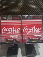 Coca-Cola 1973 GMC Jimmy Sierra Diecast Car 1:64 Scale Red/White Chase&Regular picture