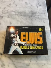 1978 DONRUSS ELVIS PRESLEY UNOPENED SEALED WAX BOX WITH 36 WAX PACKS GREAT SHAPE picture
