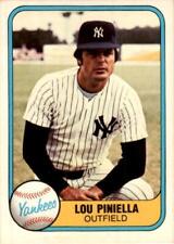 1981 Fleer #85 Lou Piniella New York Yankees Vintage Original picture