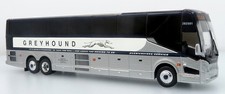 Prevost H3-45 Coach: Greyhound Scenicruiser Vintage Livery 1:87 (HO) Diecast picture