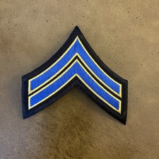 California Highway Patrol Corporal Chevron Patches (2) picture