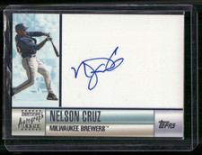 NELSON CRUZ 2006 Topps Rookie On Card Auto Autograph #TA-NC picture