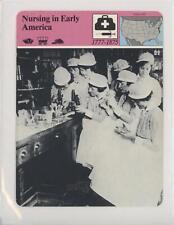 1979-80 Panarizon Story of America Deck 70 Printed in Italy Nursing Early 0a3 picture