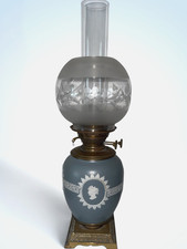 c1880s Banquet Oil Lamp Jones McDuffee & Stratton R Hollings Boston Duplex picture
