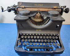 Vintage Typewriter Oliver No.20 1948 with Original Cover VERY RARE picture
